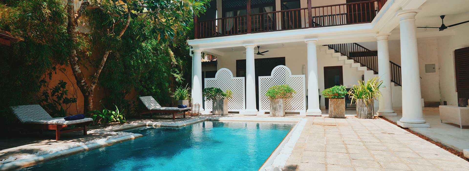 Swimming Pool at 32 Middle Street Galle