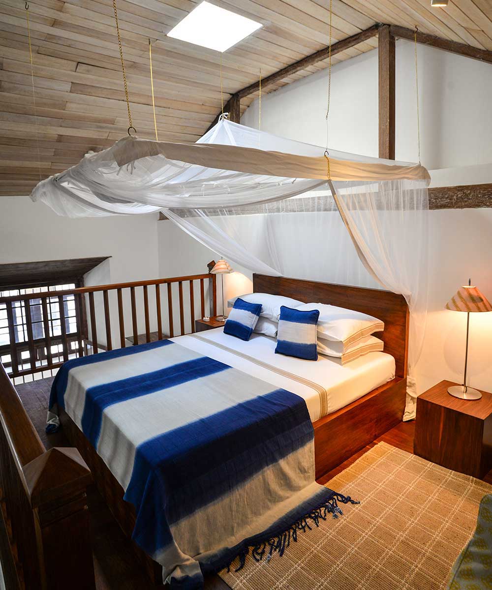 Luxury Bedding at 32 Middle Street in Galle Fort Sri Lanka